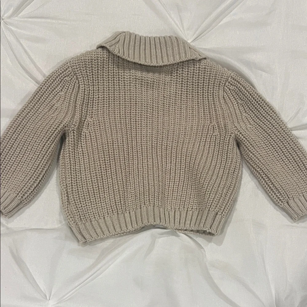 Ralph Lauren Kids Tan Knit Sweater Size 3-6 months - Picture 4 of 7